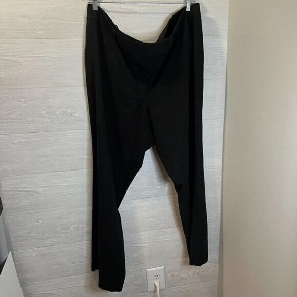 Calvin Klein Women's Curvy Fit Roomy Hip Straight Leg Trouser Flare Hem pants - Picture 3 of 6